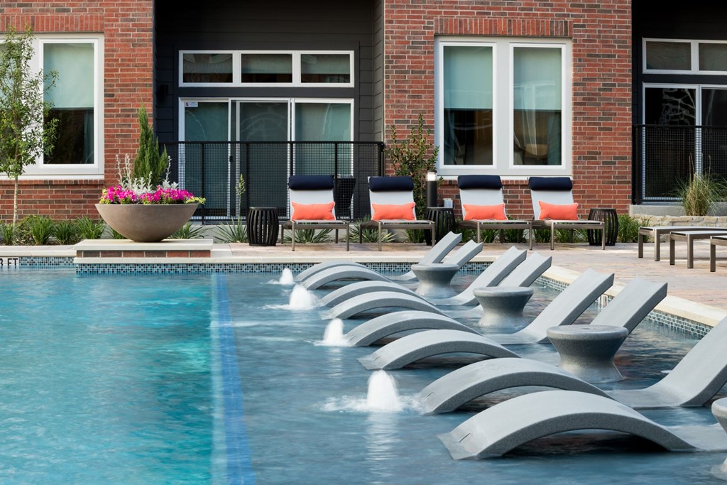 Swimming Pool With Relaxing Sundecks at Berkshire Pullman, Frisco, TX, 75034